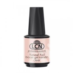 LCN Natural Nail Boost Gel Keratin, Rosé Glimmer, 10 ml