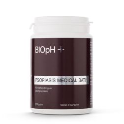 BIOpH Fodbadepulver, psoriasis, 250 gram DANMARK/NORGE