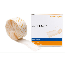 Cutiplast, bredde 4 cm/ 6 cm. Længde 5 meter