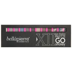 POINTVARE: BellaPierre Cosmetic, 12 eyeshadow palette, GO SMOKEY 