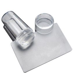 Nail Stamper med plade til franske negle