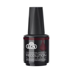 LCN Recolution Advanced Soak-off Color Polish, Red at night