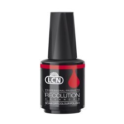 LCN Recolution Advanced Soak-off Color Polish, Red Forever