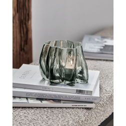 Pointvare: Tealight Holder, Smoked Grey