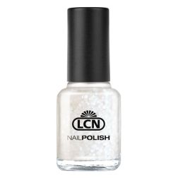 LCN Neglelak, White Flakes, 8 ml. 